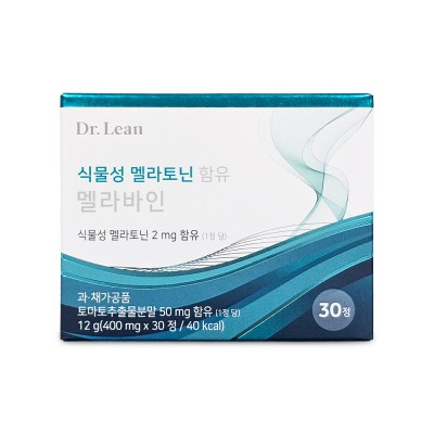 닥터린 식물성 멜라토닌 함유 멜라바인 400mg x 30정